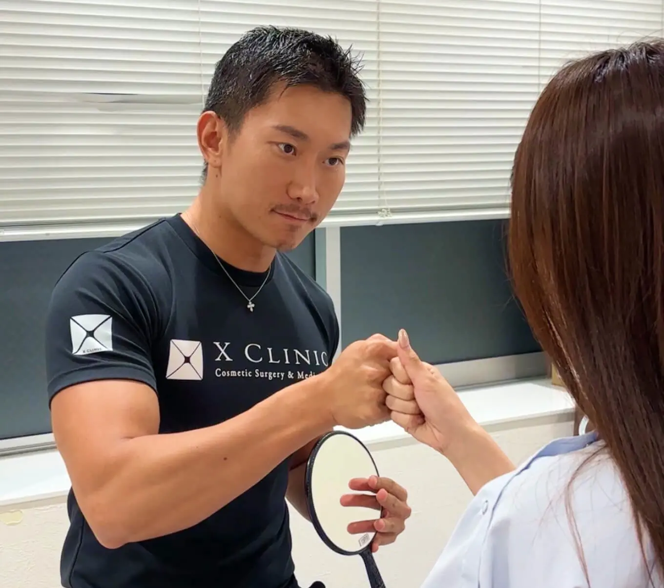 エンペラー孫とお客様の写真