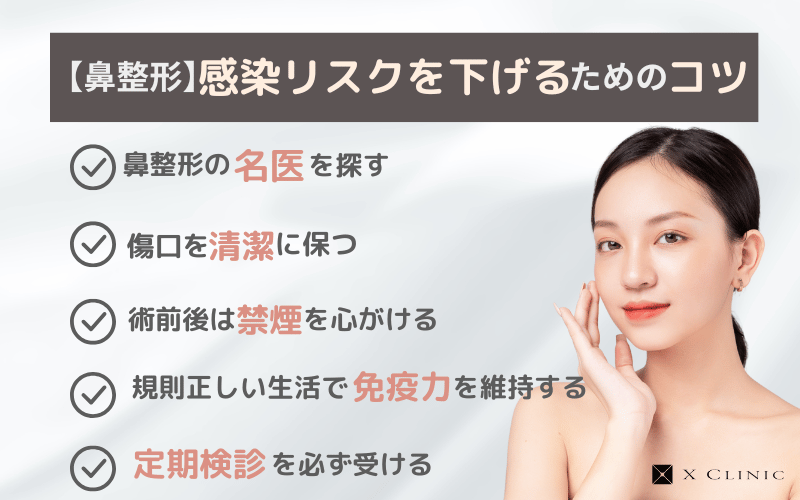 鼻整形 感染 予防法 タバコ