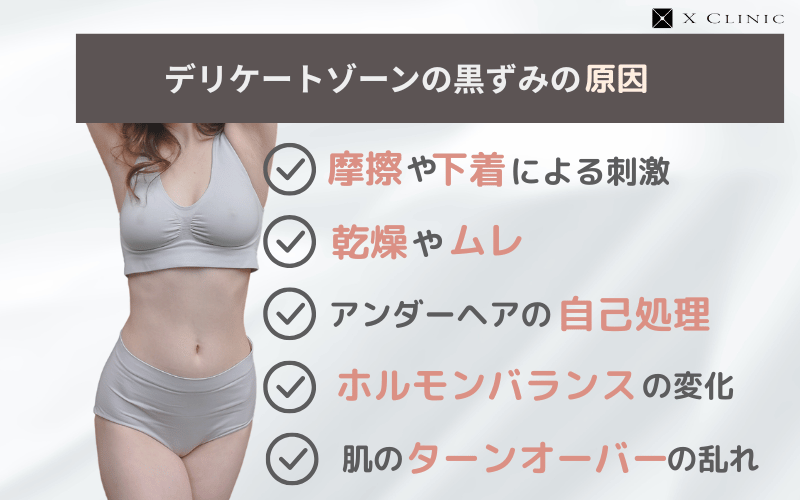 デリケートゾーン 黒ずみ