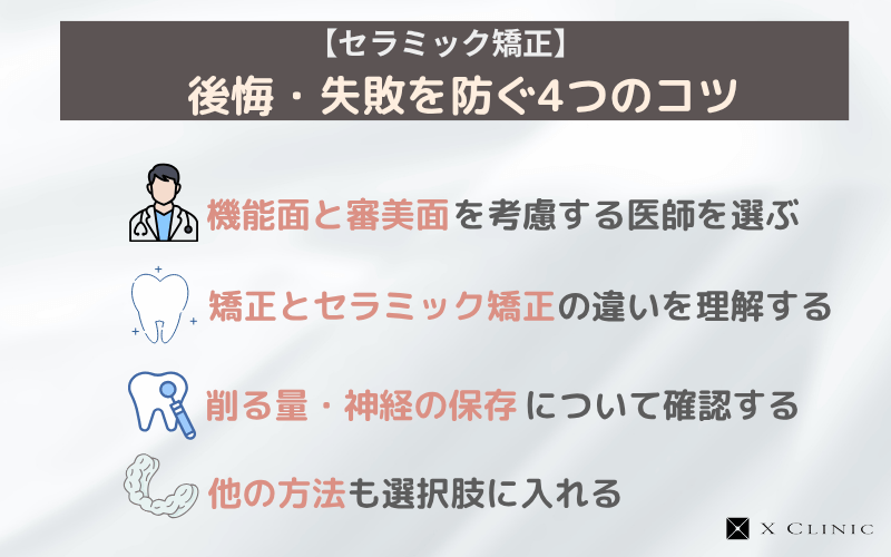 セラミック矯正 後悔